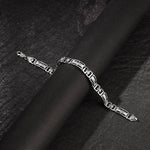 Silver Classy Link Bracelet For Him