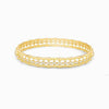 Golden Whispering Winds Bangle - Aggarwal jewels