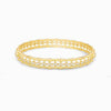 Golden Whispering Winds Bangle - Aggarwal jewels