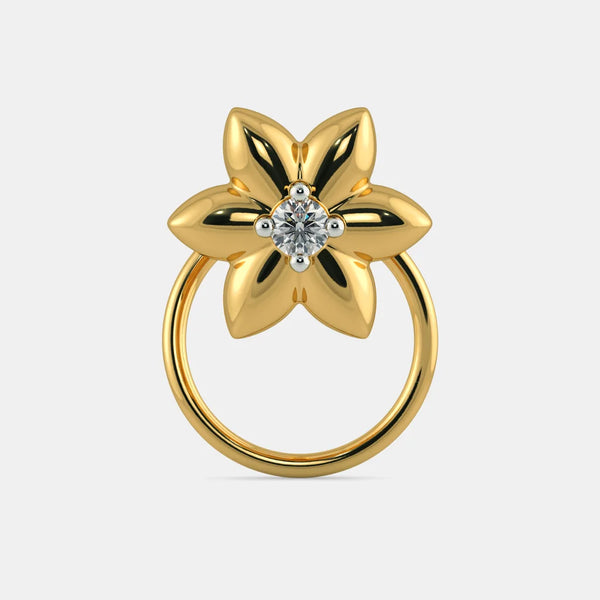 The Collective Flora Nose Pin - Aggarwal jewels