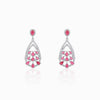 Silver Graceful Drop Earrings - Aggarwal jewels