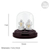 Silver Lakshmi and Ganesha Idol - Aggarwal jewels