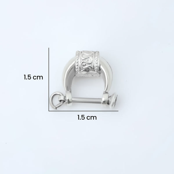 Rajasthani Silver Bali for Men Traditional and Stylish Hoop - Aggarwal jewels