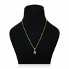 Silver Evil Eye Different Colors Pendant Gold Polish Necklace for Protection - Aggarwal jewels