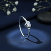 Silver Heart Solitaire Ring for Women - Aggarwal jewels