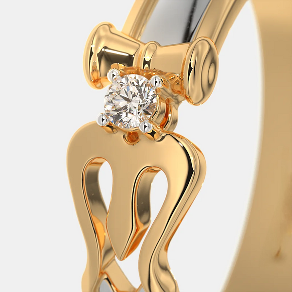 The Divine Trishool Ring for Him - Aggarwal jewels