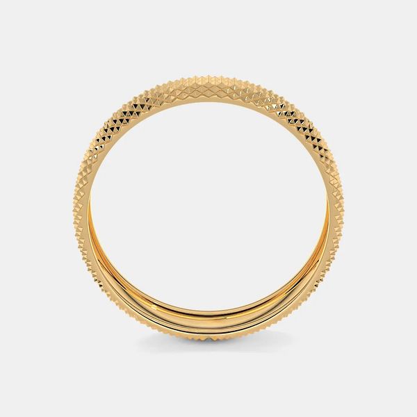 The Ofira Textured Band Ring For Him - Aggarwal jewels