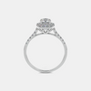The Floryn Halo Ring - Aggarwal jewels