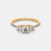 The Joel Three Stone Solitaire Ring - Aggarwal jewels