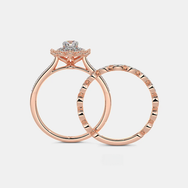 The Ullani Bridal Ring Set - Aggarwal jewels
