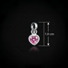 Silver Heart Pendant Earrings Combo Set - Aggarwal jewels