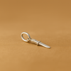 Silver Knife(chaku) Pendant With Chain - Aggarwal jewels