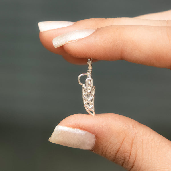 Silver Sword( talwar, chaku ) With Sheath Pendant - Aggarwal jewels