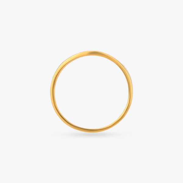 Lattice Flow Gold Ring - Aggarwal jewels