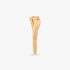 Knot Flow Gold Ring Gold Ring - Aggarwal jewels