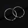 Silver Black Beads Kada for Baby - Aggarwal jewels