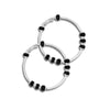 Silver Black Beads Kada for Baby - Aggarwal jewels