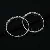 925 Silver Premium Spiral Beaded Silver Hand Kada for Baby Boy - Aggarwal jewels