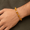 Shiv Energy Rudraksha Bracelet with Silver Accents - Aggarwal jewels