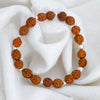 Shiv Energy Rudraksha Bracelet with Silver Accents - Aggarwal jewels