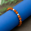 Shiv Energy Rudraksha Bracelet with Silver Accents - Aggarwal jewels