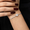 Silver Heart Charm Bracelet - Aggarwal jewels