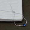 Good Luck Evil Eye Adjustable Bead Bracelet - Aggarwal jewels