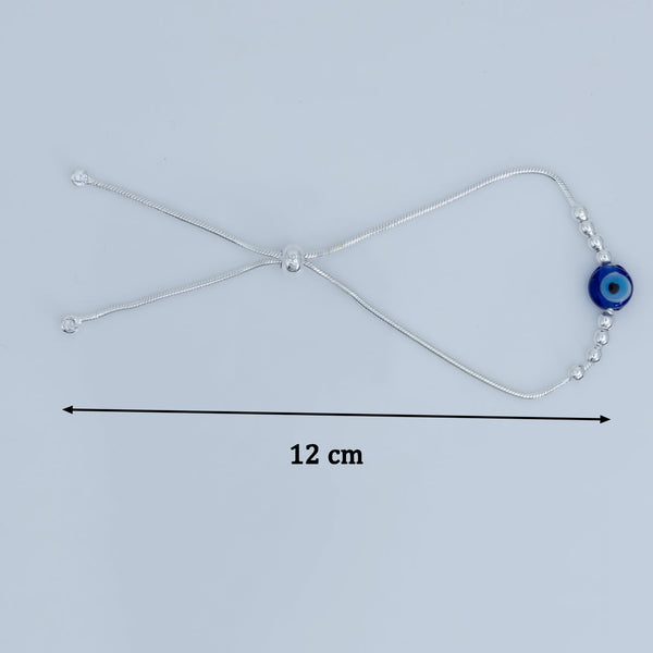 Good Luck Evil Eye Adjustable Bead Bracelet - Aggarwal jewels