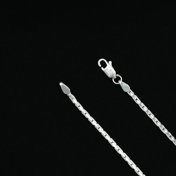 Sterling SIlver Simple Design Chain Pendant For Men's - Aggarwal jewels