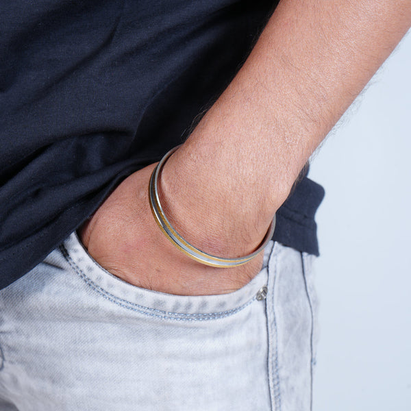 Classic Silver Kada for Boys – Timeless Men's Accessory - Aggarwal jewels