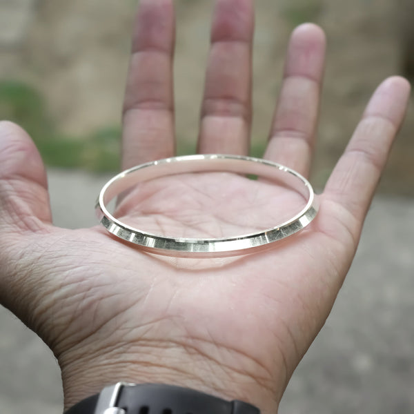 Classic Plain Silver Kada for Men/Women - Aggarwal jewels