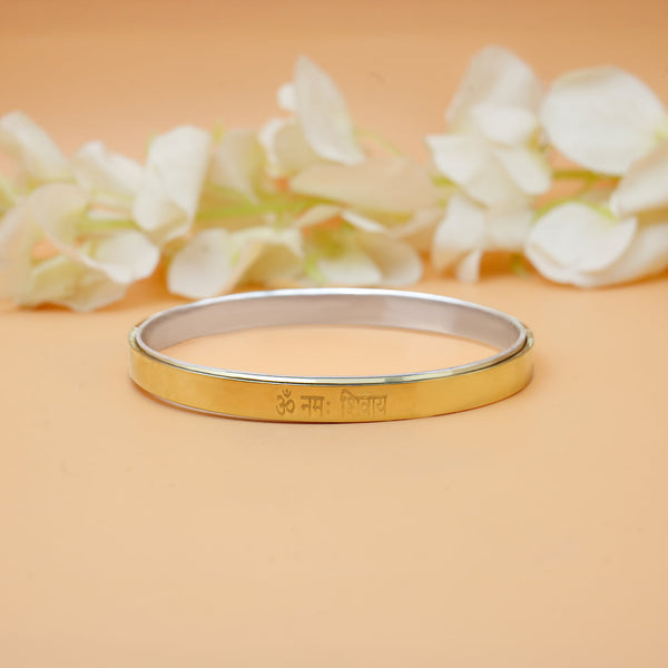 Handcrafted Silver Kada for Boys – Bold & Elegant Design - Aggarwal jewels