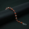 Shri Kedar Ruj Edition Silver Rudraksha Bracelet - Aggarwal jewels