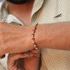 Shri Kedar Ruj Edition Silver Rudraksha Bracelet - Aggarwal jewels