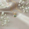 Silver Evil Eye Different Colors Pendant Necklace for Protection - Aggarwal jewels