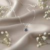 Silver Evil Eye Different Colors Pendant Necklace for Protection - Aggarwal jewels