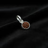 Silver Rudraksha Classic Round Pendant - Aggarwal jewels