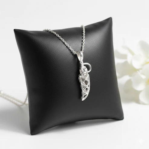 Silver Sword( talwar, chaku ) With Sheath Pendant - Aggarwal jewels