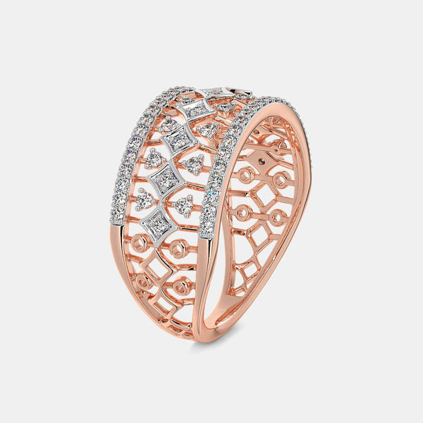The Alora Band Ring - Aggarwal jewels
