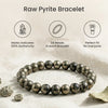 Energised Raw Pyrite Bracelet - 10x Stronger - Aggarwal jewels