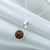 Silver Rudraksha Classic Round Pendant - Aggarwal jewels
