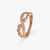 Sphere Chic Gold Finger Ring - Aggarwal jewels