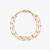 Tria Flow Gold Bracelet - Aggarwal jewels