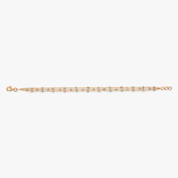 Tria Flow Gold Bracelet - Aggarwal jewels