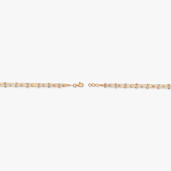Tria Flow Gold Bracelet - Aggarwal jewels