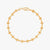Flowerbud Gold Bracelet - Aggarwal jewels