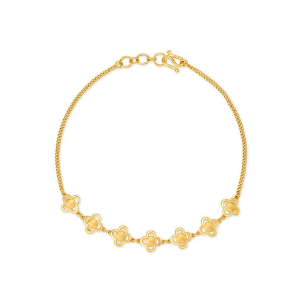 Petite Floral Bracelet - Aggarwal jewels