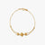 Pyramid Elegance Gold Bracelet - Aggarwal jewels