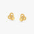 Play Loop Gold Stud Earrings for Kids - Aggarwal jewels