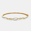 The Evita Oval Bangle